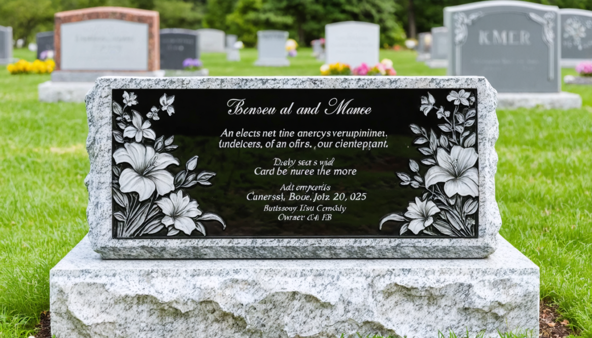découvrez les dernières tendances modernes dans la personnalisation des plaques funéraires pour rendre hommage de manière unique et significative.