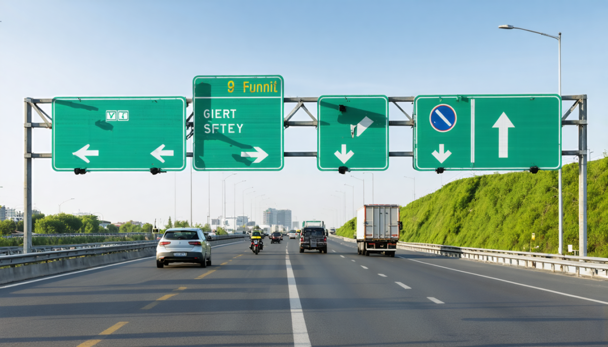 découvrez comment les panneaux de signalisation verts jouent un rôle crucial dans la sécurité routière en facilitant une circulation fluide et ordonnée.