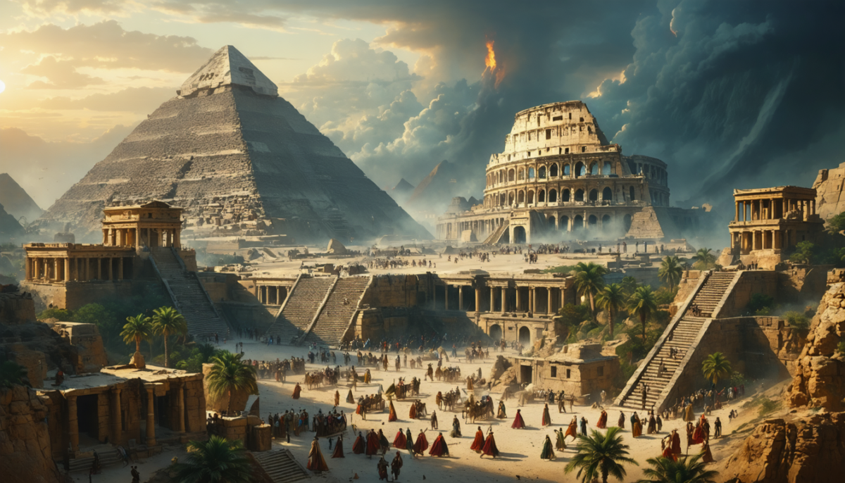 explorez les grandes civilisations à travers les âges dans cette odyssée captivante, révélant leurs mystères, cultures et héritages essentiels.