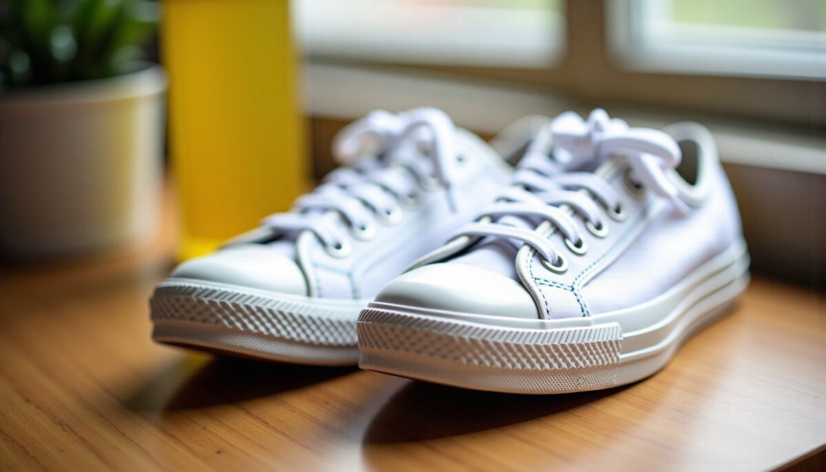 Lacets blancs impeccables : le guide ultime pour les nettoyer efficacement
