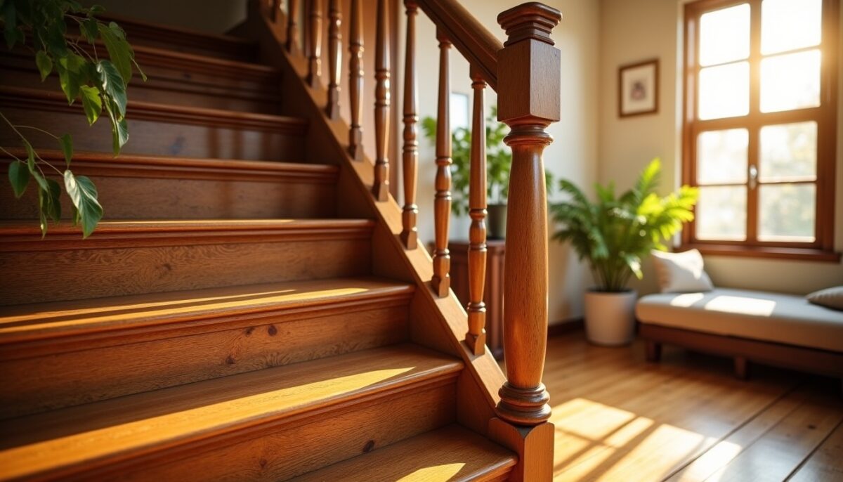 Techniques incontournables pour redonner vie et éclat à votre escalier en bois