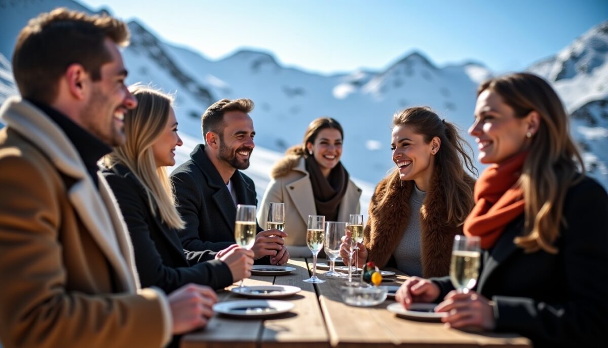 Retour en images sur le week-end technique à Méribel : champagnes d'exception et surprises au rendez-vous