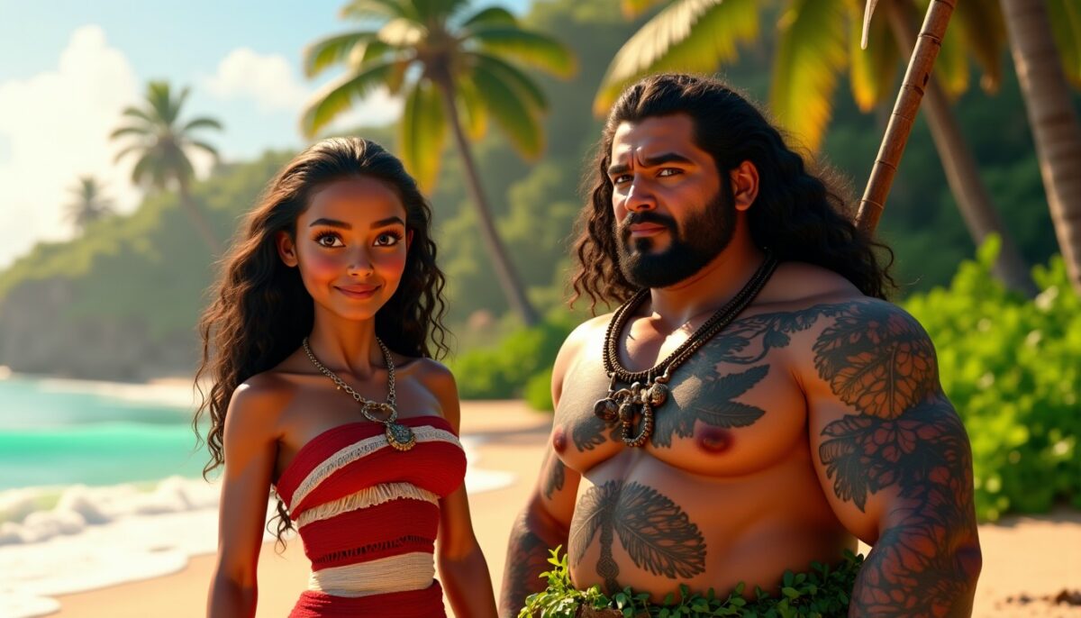 Moana en live-action : comparaison complète des acteurs face aux personnages du film d’animation original